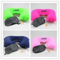 Eyeshade earplug travel set